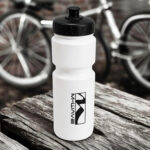 Caramañola Deportiva M-wave 750 Ml Blanca. Made In Taiwan - Imagen 2