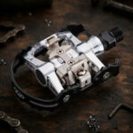 Pedal Doble Funcion P/bici Aluminio 380gr C/trabas. Nwl-273l - Imagen 2