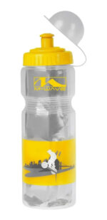 Caramañola Plás M-wave Térmica 400cc Transp/amarillo M340346 - Imagen 2