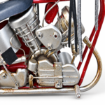 Adorno Moto Chopper Retro decoración Vintage - Imagen 3