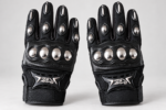 Guantes Moto Racing Biker Táctiles Con Protecciones Metálicas - Imagen 3