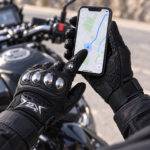 Guantes Moto Racing Biker Táctiles Con Protecciones Metálicas