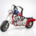 Adorno Moto Chopper Retro decoración Vintage